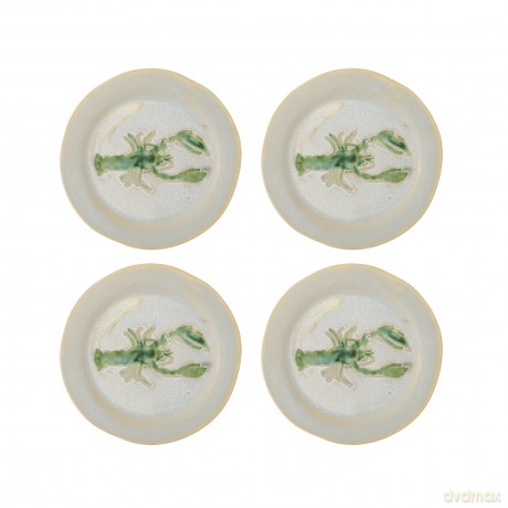 Bloomingville - Hadden Plate - Green - 27 cm