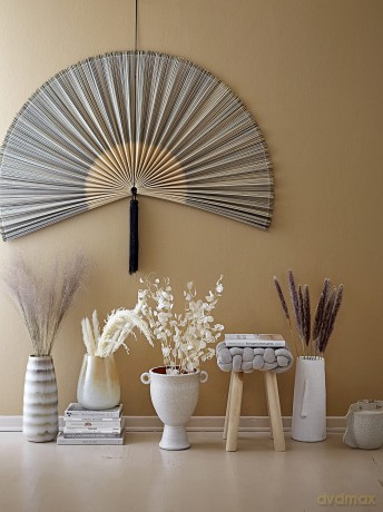 Bloomingville - Jaime Wall Decoration 145x72 cm - Black Karagumoy