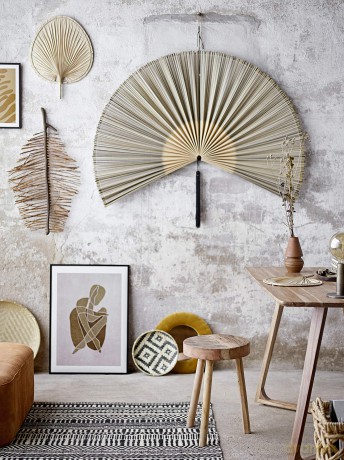 Bloomingville - Jaime Wall Decoration 145x72 cm - Black Karagumoy