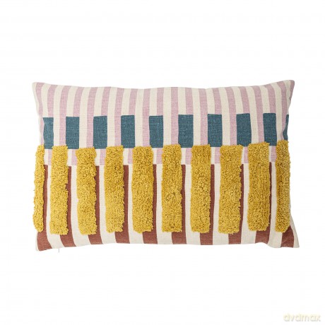 Bloomingville - Lane Cushion - Rose - Cotton
