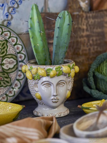 Bloomingville - Limone Flowerpot - Yellow