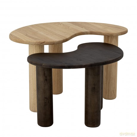 Bloomingville - Luppa Coffee Table 53x35x36 cm - Brown