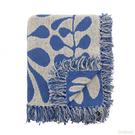 Bloomingville - Nevine Throw - Blue