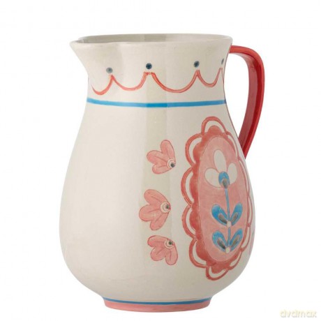 Dzbanek z kamionki Bloomingville - Odina Jug 3300 ml - Rose Stoneware