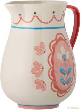 Dzbanek z kamionki Bloomingville - Odina Jug 3300 ml - Rose Stoneware