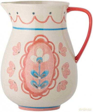 Dzbanek z kamionki Bloomingville - Odina Jug 3300 ml - Rose Stoneware