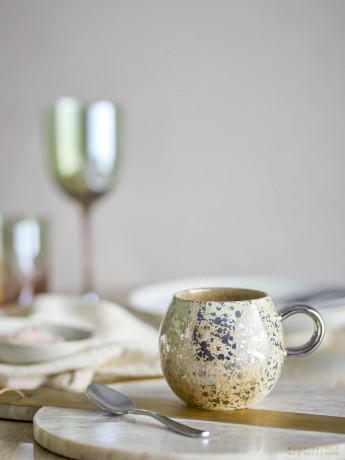 Bloomingville - Paula Cup - Yellow - Stoneware