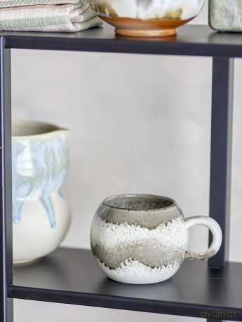 Bloomingville - Paula Mug - Grey - Stoneware