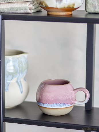 Bloomingville - Paula Mug - Rose - Stoneware