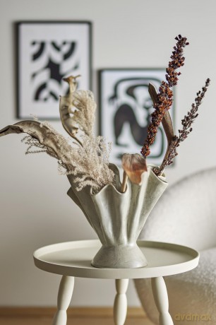 Bloomingville - Plier Vase H30.5 cm - Stoneware