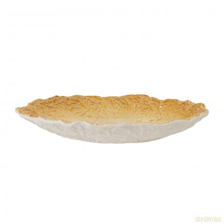Bloomingville - Savanna Plate - Brown - Stoneware - E