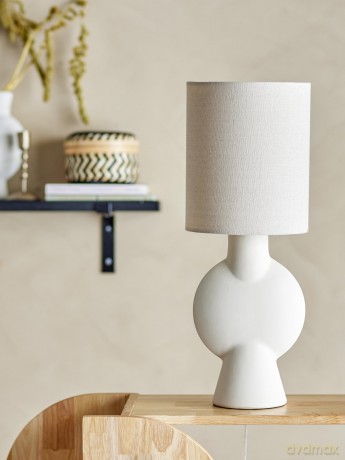 Bloomingville - Sergio Table Lamp - Nature - Stoneware