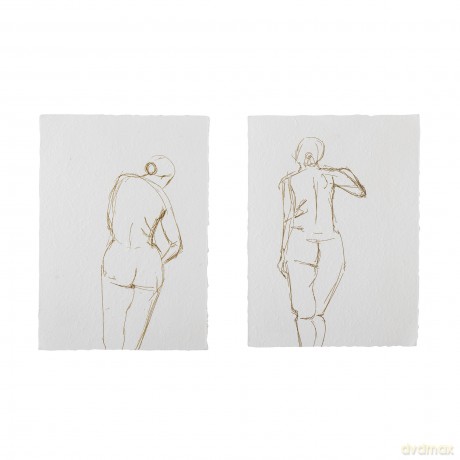 Bloomingville - Set of 2 - Aise Poster - 26x35 cm (82058284) - E