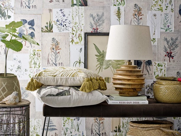 Bloomingville - Svale Table Lamp - Nature - Mango