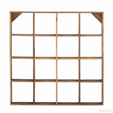 Bloomingville - Tilo Reclaimed Wood Shelf 70x70x10 cm - Brown