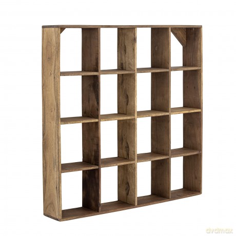 Bloomingville - Tilo Reclaimed Wood Shelf 70x70x10 cm - Brown