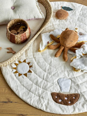 Bloomingville MINI - Agnes Play Mat, White, Cotton (82058471)