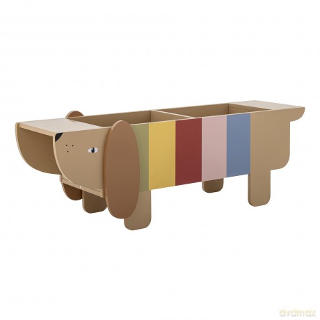Bloomingville MINI - Charlie Book Stand, Brown, MDF (82062010)