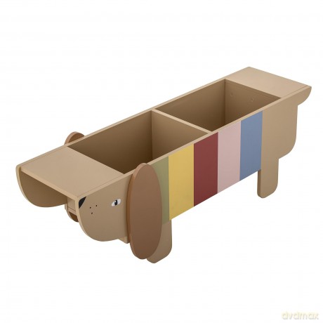 Bloomingville MINI - Charlie Book Stand, Brown, MDF (82062010)