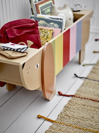 Bloomingville MINI - Charlie Book Stand, Brown, MDF (82062010)