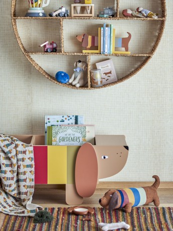 Bloomingville MINI - Charlie Book Stand, Brown, MDF (82062010)