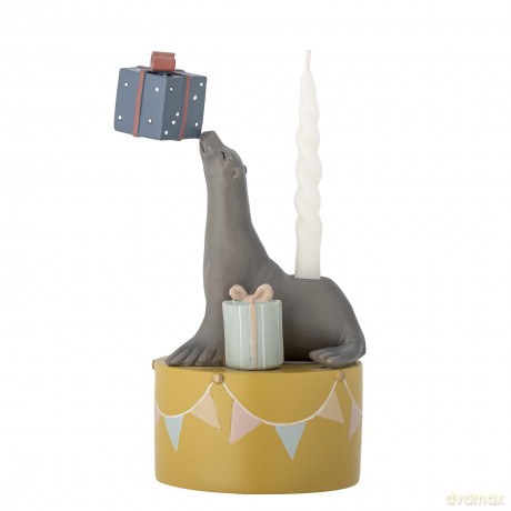 Bloomingville MINI - Flor Candle Holder - Yellow