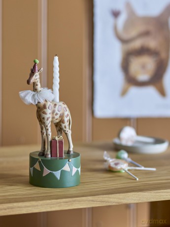 Bloomingville MINI - Giraffe Flor Candlestick - 25 cm (82054475)