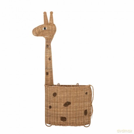 Bloomingville MINI - Philine Wall Basket, Nature, Rattan (82058230)