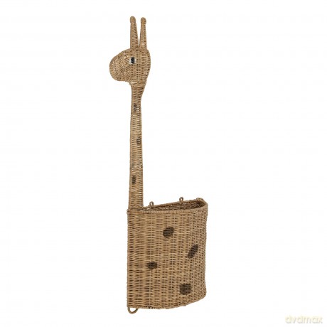 Bloomingville MINI - Philine Wall Basket, Nature, Rattan (82058230)