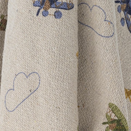 Narzuta Bloomingville MINI - Plane Throw - Nature