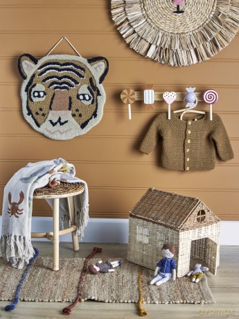 Bloomingville MINI - Rudy Coat Rack - Brown