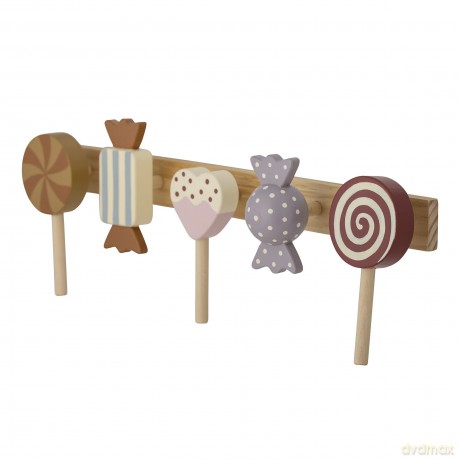 Bloomingville MINI - Rudy Coat Rack - Brown