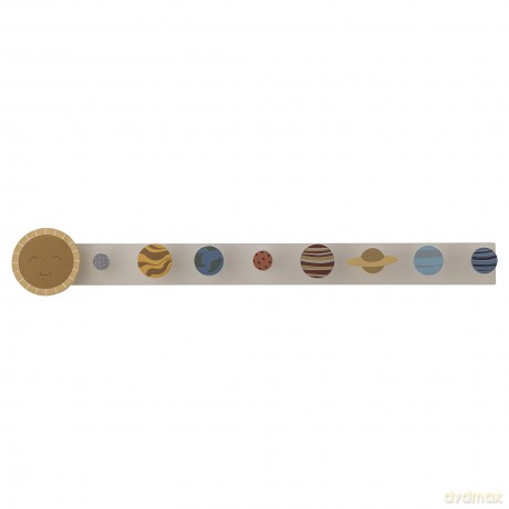Bloomingville MINI - Space Coat Rack, Brown, MDF (82062059)