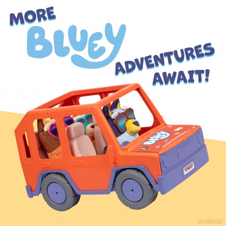 Bluey - Large Heeler Family 4WD with Bluey Plush (90332)