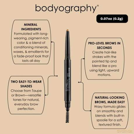 BODYOGRAPHY - BROW ASSIST PEN TAUPE