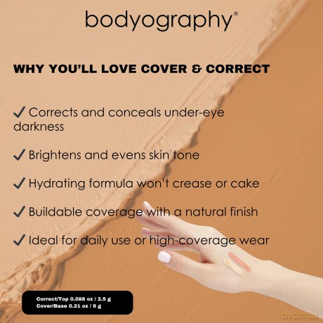 BODYOGRAPHY - COVER AND CORRECT DARK
