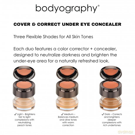 BODYOGRAPHY - COVER AND CORRECT DARK