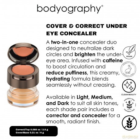 BODYOGRAPHY - COVER AND CORRECT MEDIUM