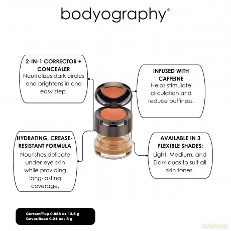 BODYOGRAPHY - COVER AND CORRECT MEDIUM