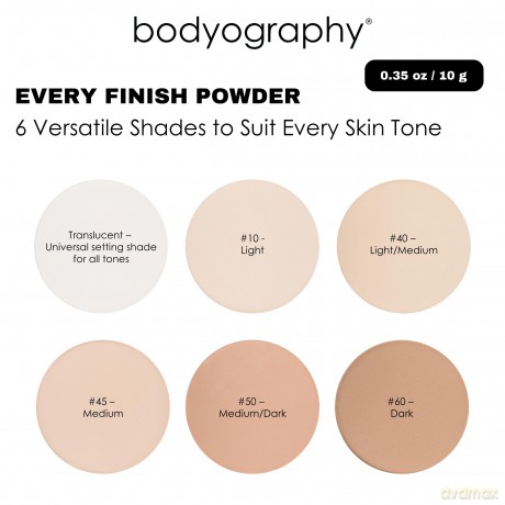 BODYOGRAPHY - E.F. POWDER MEDIUM/DARK