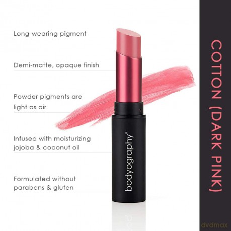 BODYOGRAPHY - FABRIC TEXTURE LIPSTICK COTTON