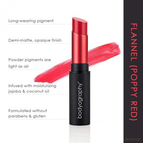 BODYOGRAPHY - FABRIC TEXTURE LIPSTICK FLANNEL