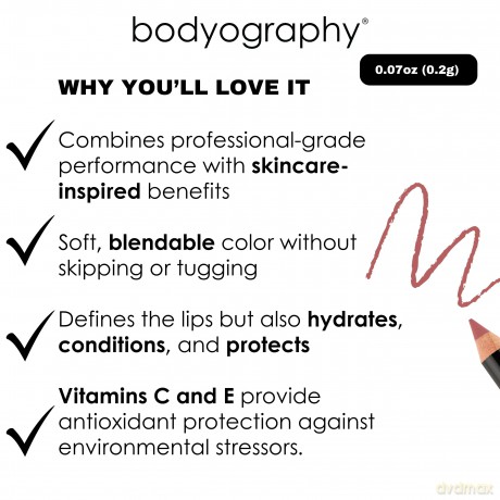 BODYOGRAPHY - LIP PENCIL HEATHERBERRY