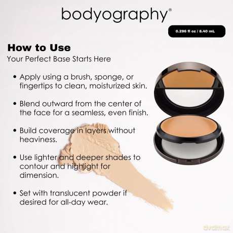 BODYOGRAPHY - SILK CREAM FOUNDATION 01