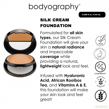 BODYOGRAPHY - SILK CREAM FOUNDATION 02 Light