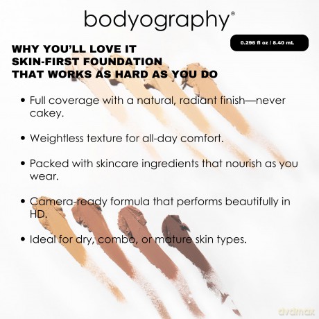BODYOGRAPHY - SILK CREAM FOUNDATION 02 Light