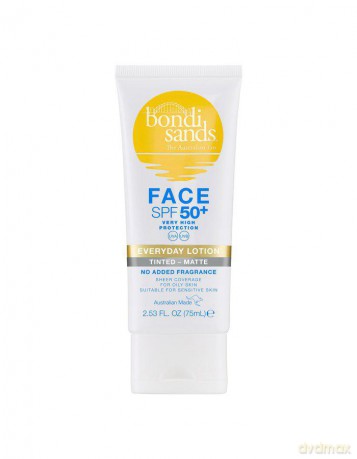 Bondi Sands - Everyday Matte Tinted Face Lotion - SPF 50+ - 75 ml