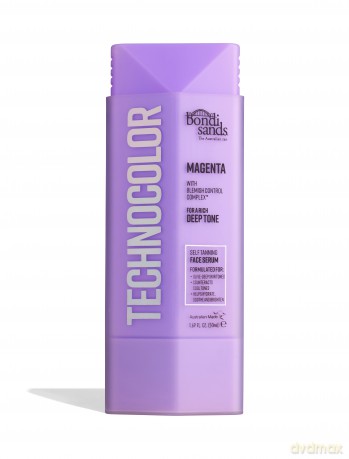 Bondi Sands - Technocolor Magenta Face Self Tan Serum - Magenta 30 ml
