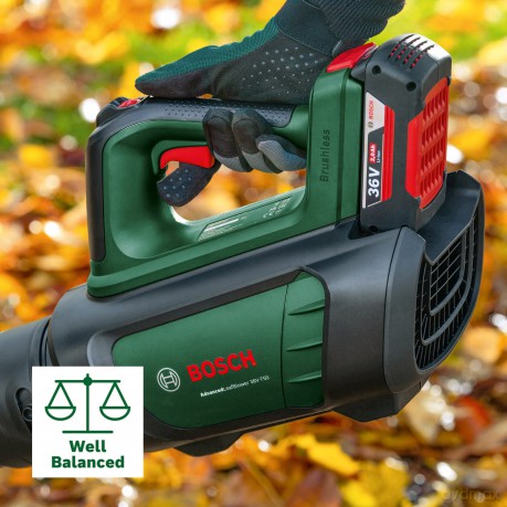 Bosch - Advanced Leaf Blower 36V-750 2,0Ah (Battery and Charger Included)