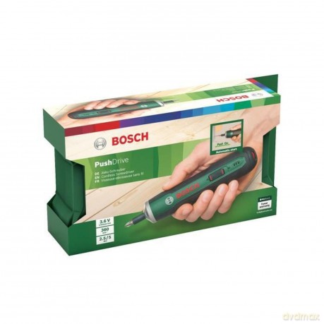 Bosch - Cordless Screwdriver - PushDrive